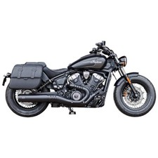 Ss Cycle Grand National Slip-on Exhaust Silencer 1250cc Indian Scout - Black Ss Cycle Grand National Slip-on Exhaust Silencer 1250cc Indian Scout - Black