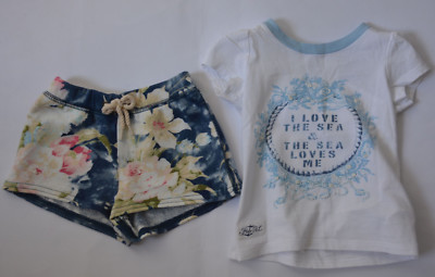 Great Original Baby Set Pants Shorts and Shirt by Ralph Lauren Size 3M 56 62