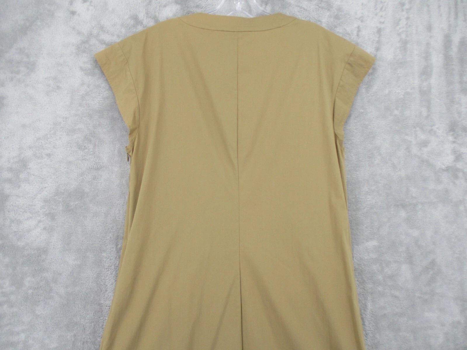 VETEMENTS Abito donna Laundry By Design 12 tasche minimaliste pizzo scollo elasticizzato