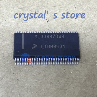 1PCS MC33887DWB Encapsulation:SSOP32,5.0 A H-Bridge with Load Current Feedback