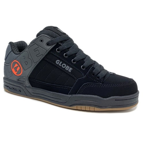 ZAPATILLAS DE SKATE GLOBE TILT NEGRAS SPLIT NARANJA GRIS PARA HOMBRE (UK 10 EUR 44,5) - Imagen 2 de 5