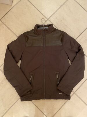 Firetrap Langton Jacket Junior Boys Olive Coat Outerwear Warmth