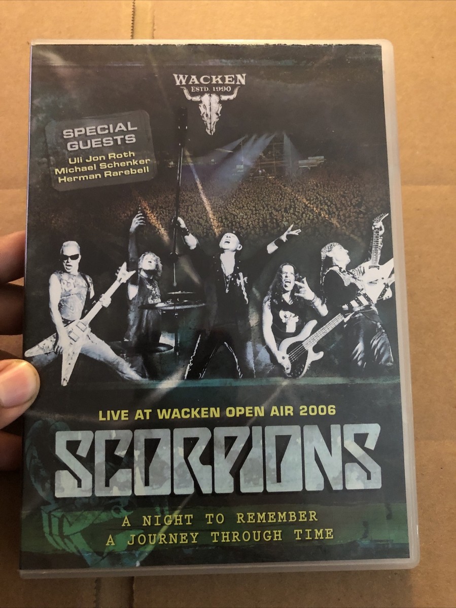 Scorpions Live at Wacken Open Air 2006 (DVD, 2007) 886971940398| eBay