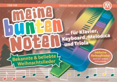 Meine Bunten Noten Bekannte & Beliebte Weihnachtslieder Triola Melodica Bontempi