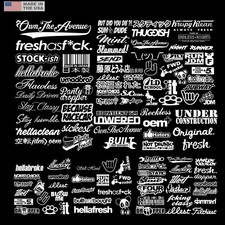 5 Random Jdm Car Stickers Decals Bulk Wholesale Pack Lot Race Drift Jdm Hg 5 Random Jdm Car Stickers Decals Bulk Wholesale Pack Lot Race Drift Jdm Hg