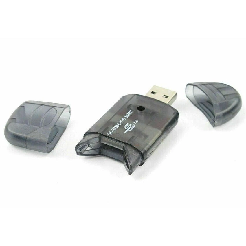 20x USB 2.0 Reader for SD HC SDHC Adaptor Memory Card Writer Adapter Portable - Image 2 of 4
