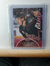 2021-22 Upper Deck Hockey Series 1 Lane Pederson UD Canvas Young Guns RC # C99