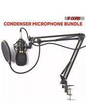 5Core Condenser Microphone Kit w/ Arm Stand Game Chat Audio Recording USA