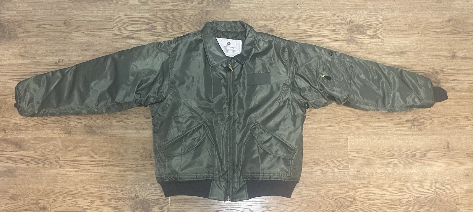 Rothco CWU-45P Flight Flyers Sage Green Bomber Jacket Mens  Quilt Lined Sz 2XL