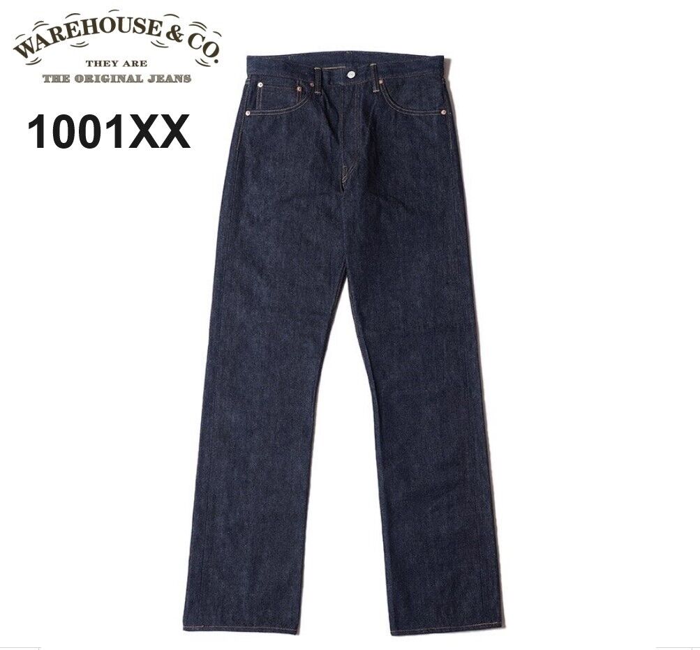 WAREHOUSE LOT 1001XX 13.5OZ JEANS STRAIGHT Denim MADE IN WAREHOUSE LOT 1001XX 13.5OZ JEANS STRAIGHT Denim MADE IN