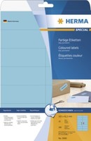 Etiketten A4 Blau 105X42,3 Mm Papier Matt 280 St.