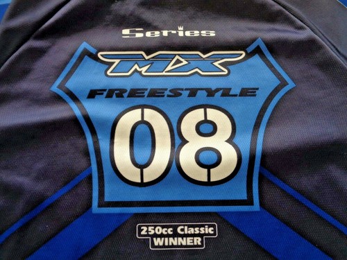 MOTOCROSS FREESTYLE MX Jersey Shirt - Series 08 250cc Classic Winner Size Large - Picture 4 of 9