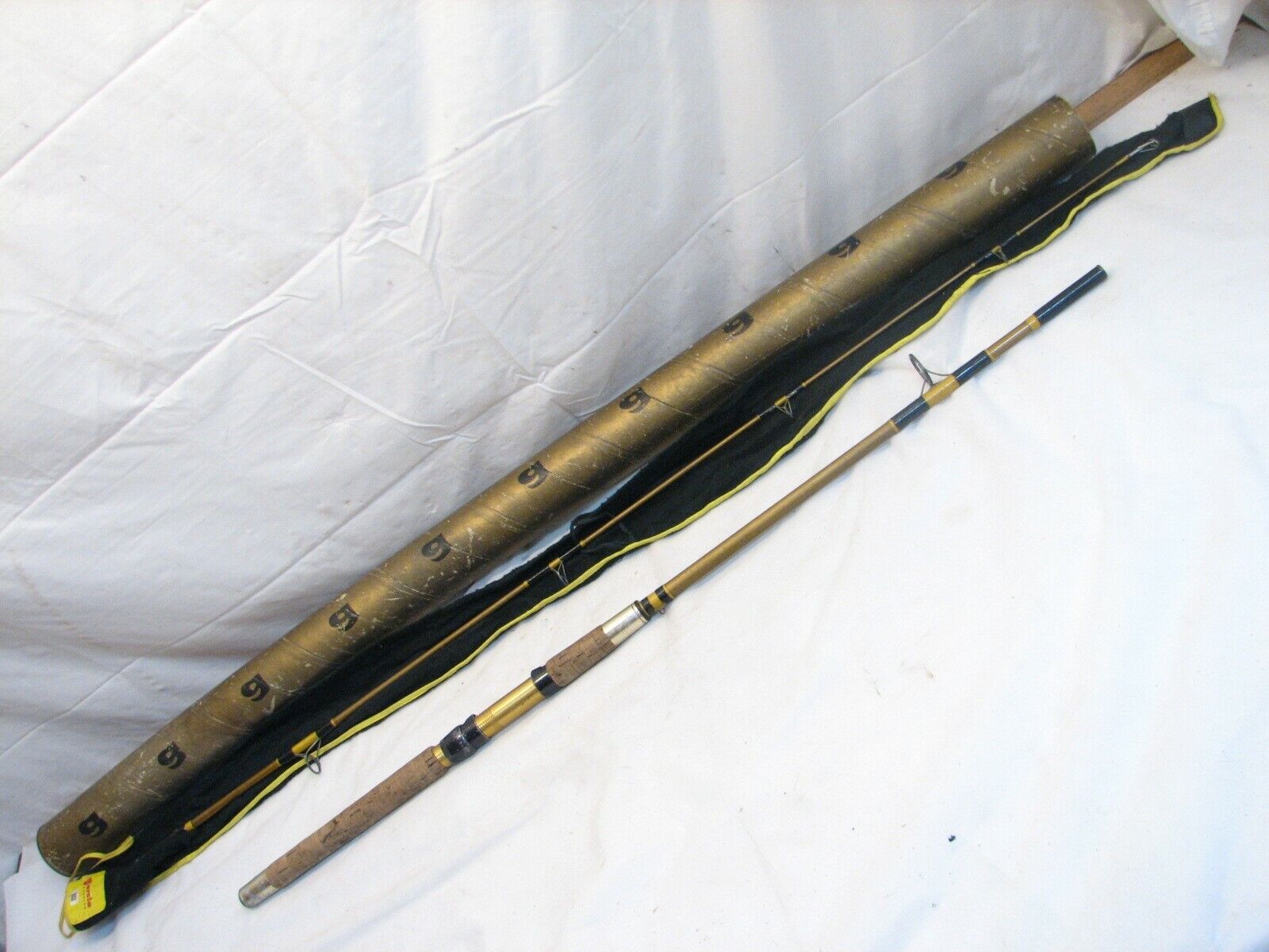 Vintage Garcia Conolon #2112 7' Fishing Rod Fish 2 piece Spinning