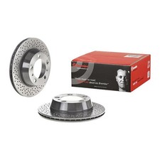 09.8998.11 Brake Disc x2 Rear Fits Porsche Cayman Boxster 718 Boxster By Brembo
