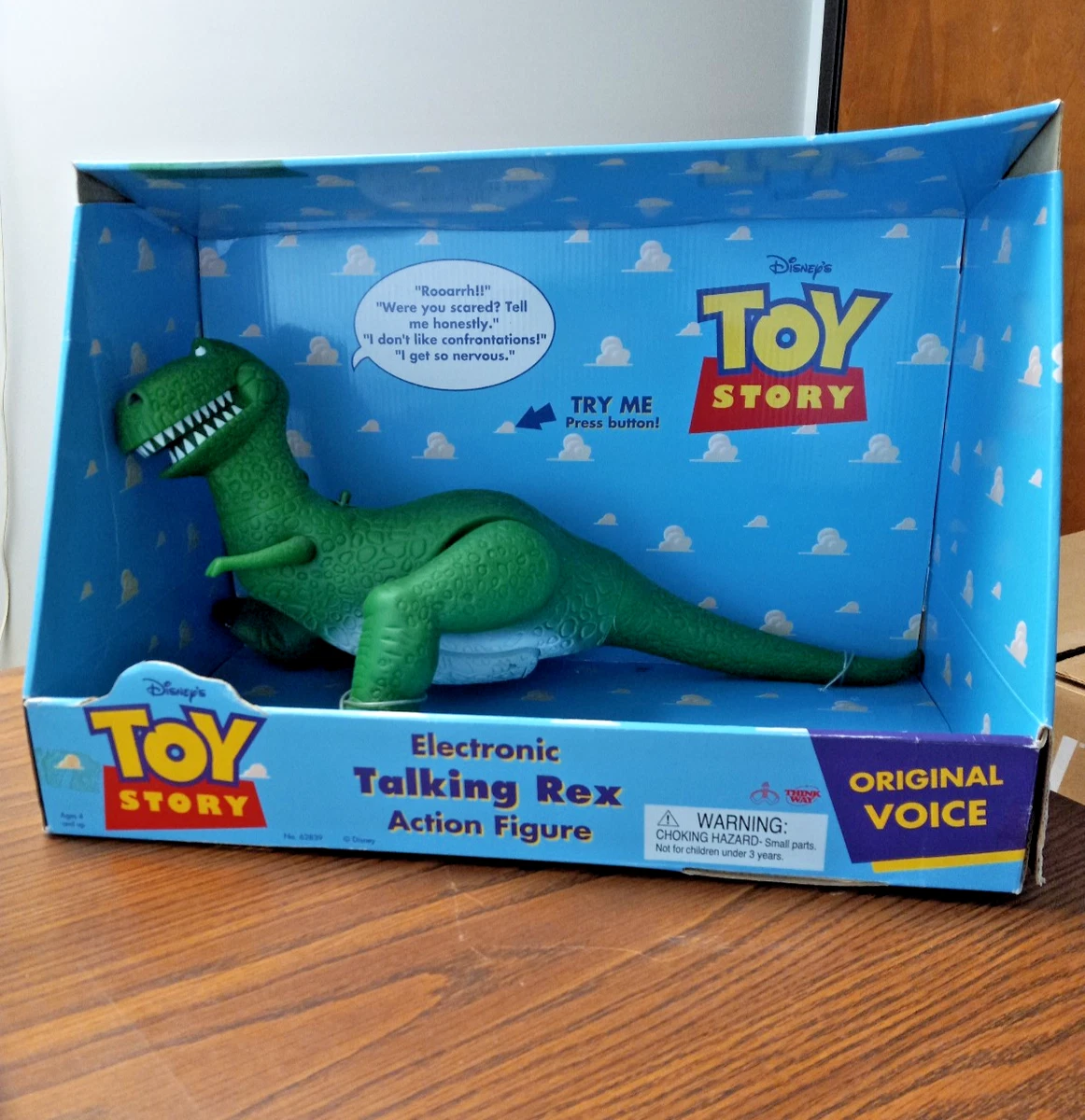 Thinkway Toys Rex Toy Story TV, Movie & Video Games Action Figures
