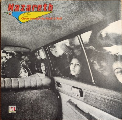 NAZARETH - CLOSE ENOUGH FOR ROCK 'N' ROLL - UK 1976 GATEFOLD WITH OIS - LP