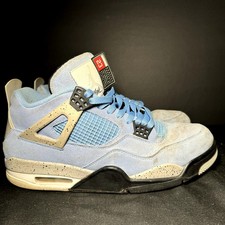 Size 12 - Nike Air Jordan 4 Retro University Blue Men's Shoes - Ships Now