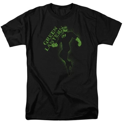 DC Comics - Verde Linterna - Linterna Oscuridad - Adulto Unisex Camiseta - Negro - Imagen 1 de 3