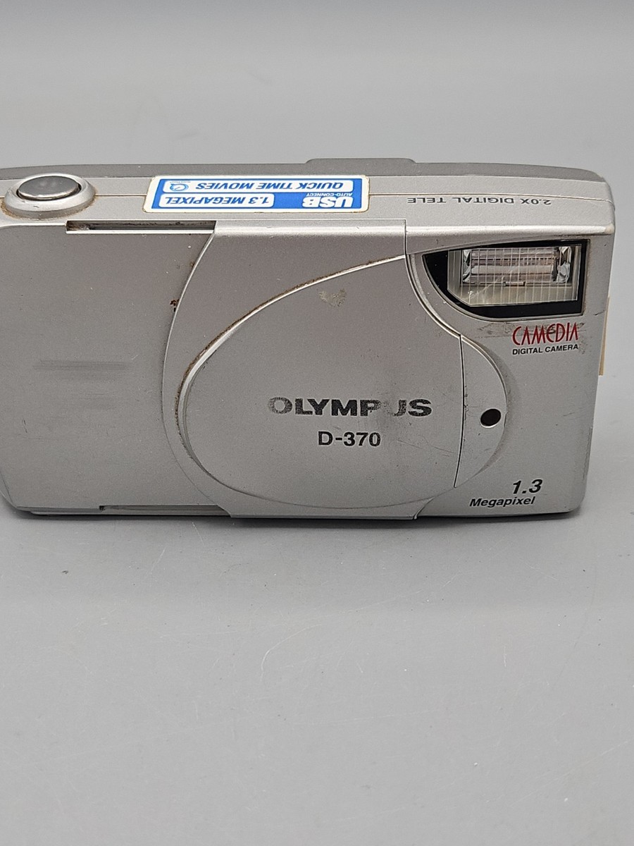 Olympus CAMEDIA D-370 1.3MP Digital Camera - Silver for sale