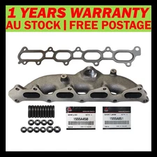Genuine Exhaust Manifold, Gasket&Stud Kit For Mitsubishi Challenger 4D56 2.5L