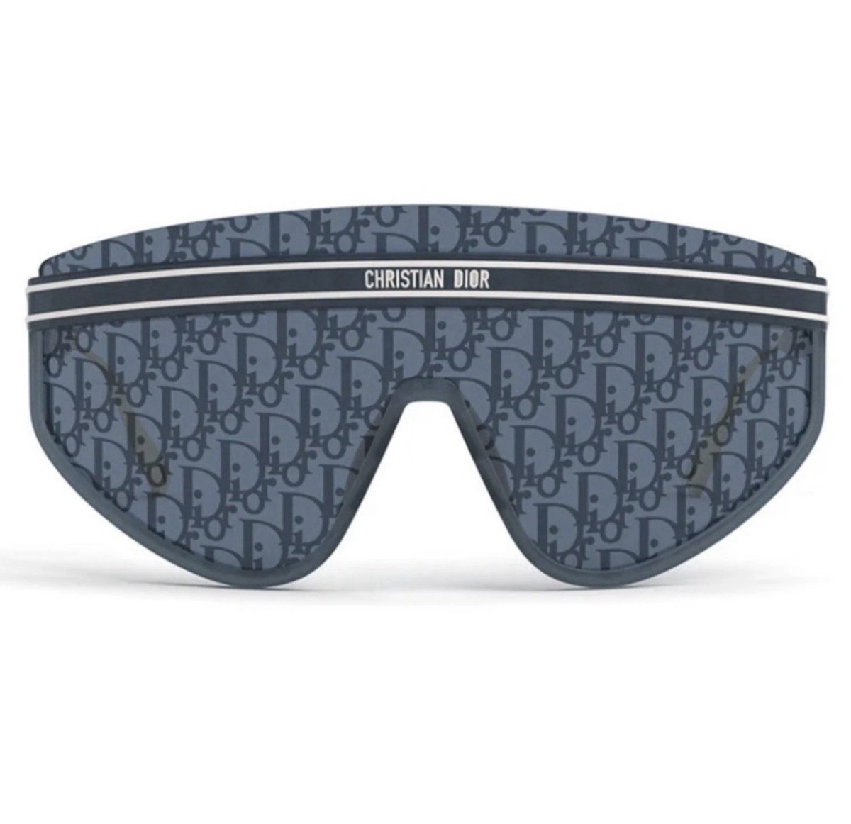✨ DiorClub M2U 31B8 Shield Sunglasses – Blue/Gold Monogram Mirror – Authentic ✨ $_57.JPG?set_id=880000500F main image 4