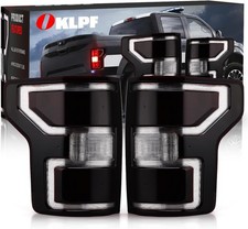 Rear Brake Smoked Tail Light Compatible with 2018 2019 2020 Ford F150 F-150 Repl