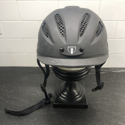 Helmet Riding Horse Tipperary Sportage 8500 Equestrian Black Matte 6 3/4-6 7/8