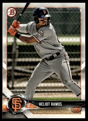 2018 Bowman Draft Heliot Ramos San Francisco Giants #BD-133