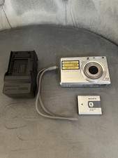 Sony Cyber-Shot DSC-S750 Silver 3x Optical 7.2MP Digital Camera  Tested WORKS