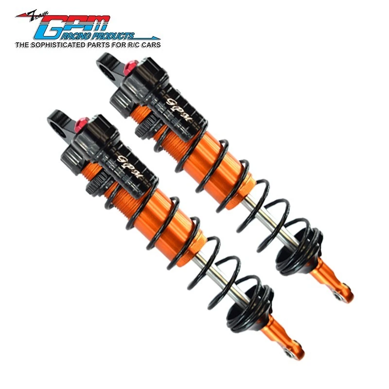 GPM Aluminum 6061 Rear L-Shape Piggy Back Adjustable TRAXXAS 1/8 Sledge 9661 - Image 4 of 4