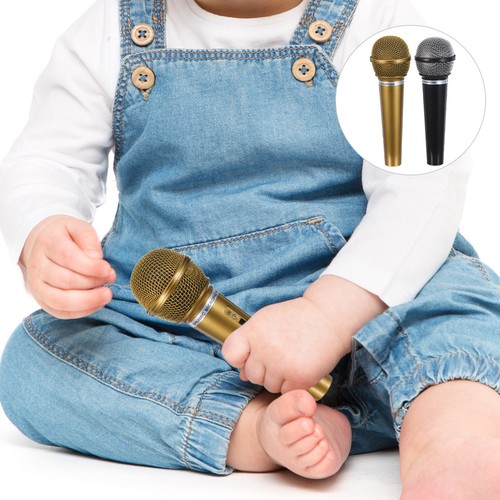  2 Pcs Mini Microphone De Simulation Portatif Pour Enfant Jouet Enfants - Zdjęcie 11 z 12