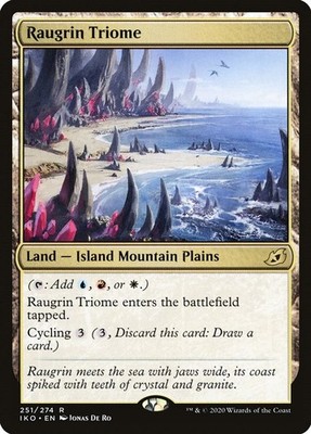 Raugrin Triome #251 (NM) IKO MTG