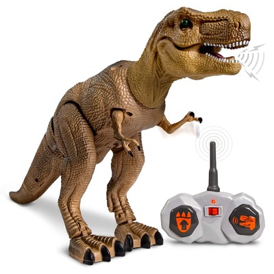 Remote Control RC T Rex Dinosaur Electronic Toy Action Figure Moving & Walkin...