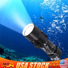 Professional Diving Light LED Waterproof Dive Scuba Lamp Underwater Flashlight