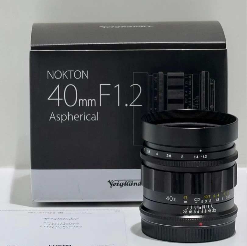 Voigtländer f/1.2 Camera Lenses 40mm Focal for sale | eBay