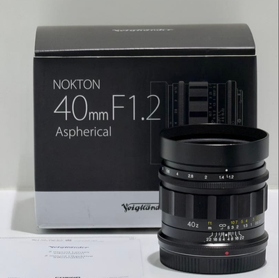 Brand New] VOIGTLANDER NOKTON 40mm f1.2 Asph For nikon Z | eBay