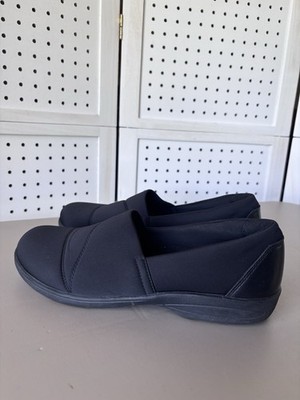 ABEO Women's 8.5 Smart 3550 Stretch Leather Up Slip On Walking Shoe SMARTsystem