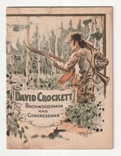 David Crockett Backwoodsman and Congressman 1928 John Hancock Insurance Company