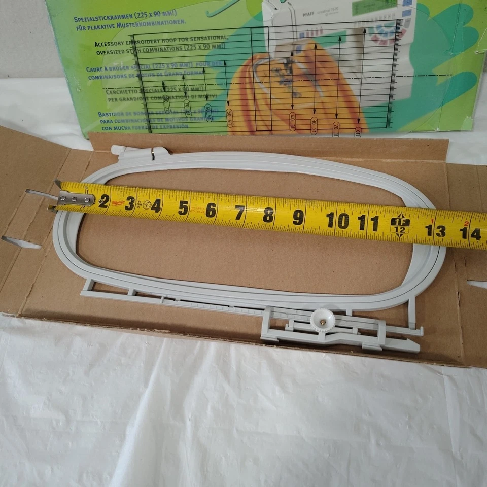 PFAFF Creative Fantasy Big Hoop 225 x 90 mm with Instruction Book Accessory - Image 4 of 4