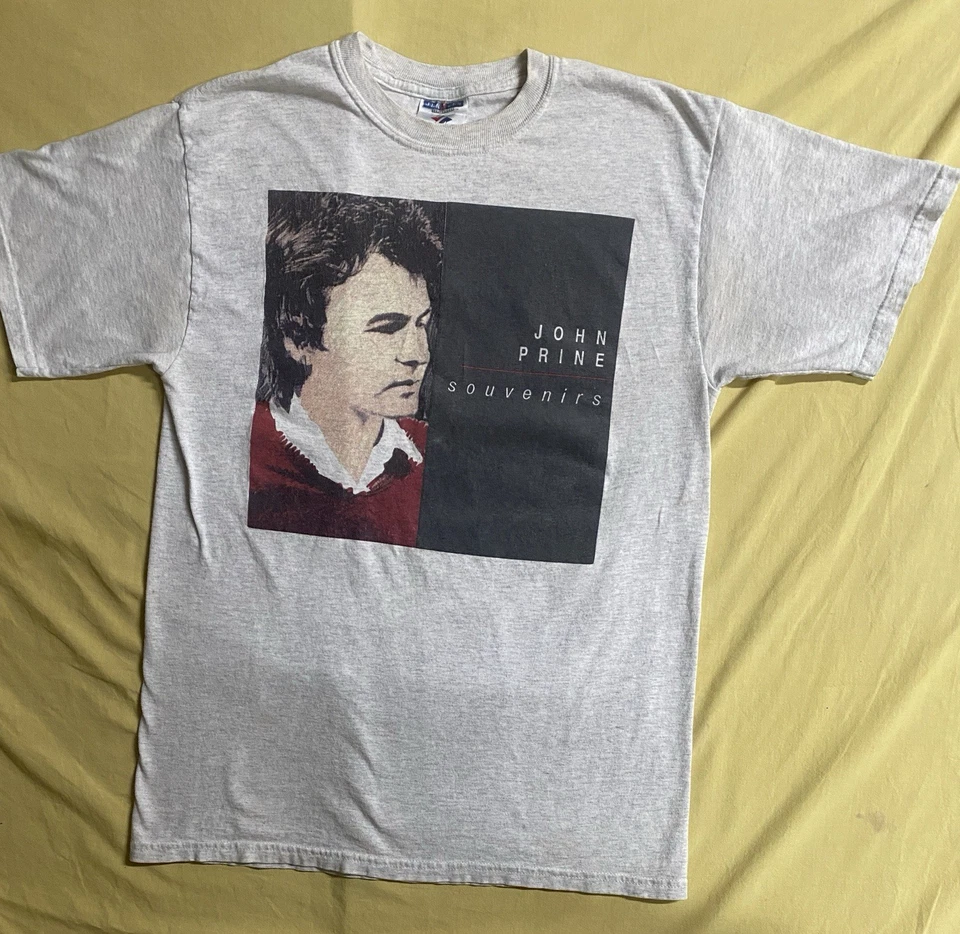 John Prine Souvenirs Camiseta Mediana Hombre Foto 2 de 3