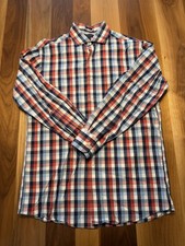 Tommy Hilfiger men's slim fit button-up long-sleeve shirt