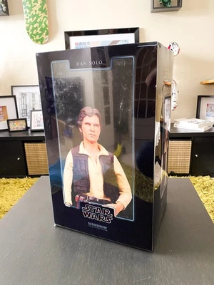 HAN SOLO Premium format First Version - STAR WARS Sideshow Collectibles MISB - Photo 1/4