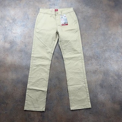 Levi's Chino Jungen (27 Zoll Taille) (29 Zoll Bein) Slim Fit Beige XX Stretch
