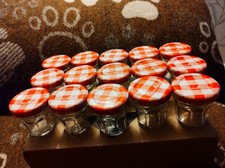 15 Bonne Maman Mini 30g  jam jars  - Empty