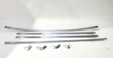 1979 Nissan 280zx Oem Complete Chrome Rear Window Trim Three Pieces 1979 Nissan 280zx Oem Complete Chrome Rear Window Trim Three Pieces