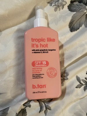 Tropic Like It's Hot, Tiefenbräuner Trockenspray Öl Sonnenschutz LSF 15 8 fl. Oz. 