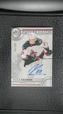2023-24 SP Authentic #119 Milos Kelemen Future Watch Auto 49/999