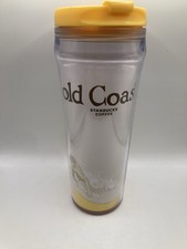 STARBUCKS - Gold Coast Australia Starbucks Grand Mug Tumbler Bottle 12oz Neuf
