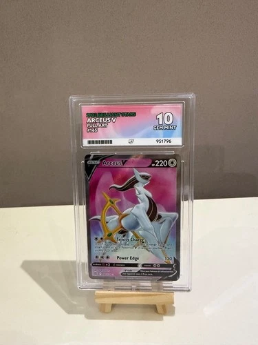 ACE 10 Brilliant Stars Arceus V Full Art Card #165