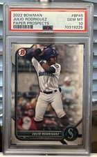 2022 Bowman - Prospects Julio Rodriguez #BP45 PSA 10🔥🔥